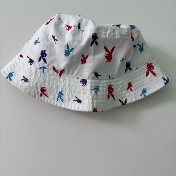 PLAYBOY Accessories - Playboy Bunny Print Bucket Hat NEVER USED!